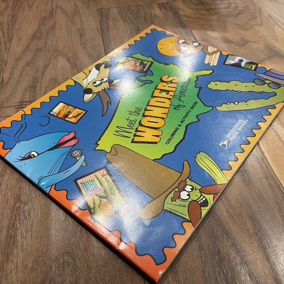 New "Meet the Wonders of America" Coloring/Activity Book - Picture 3 of 5